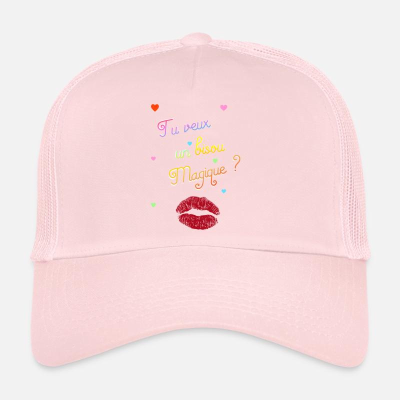 bisou magique Casquette trucker 