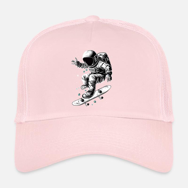 Skater Astronaut Trucker Cap