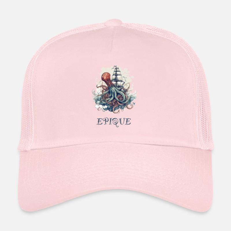 Oktopus-Kampf Trucker Cap
