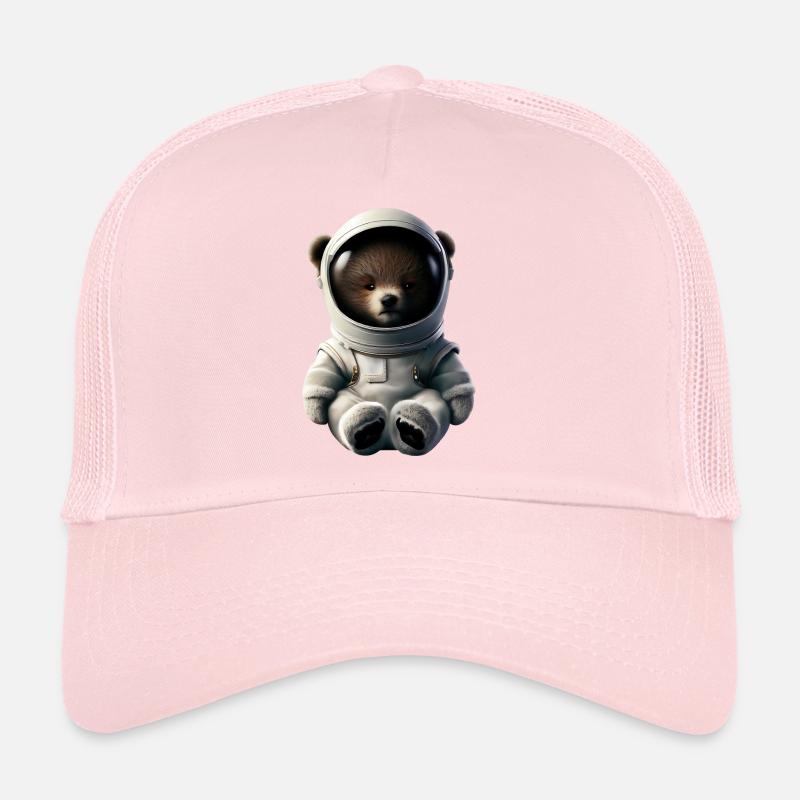 Ours en combinaison d’astronaute Casquette trucker 