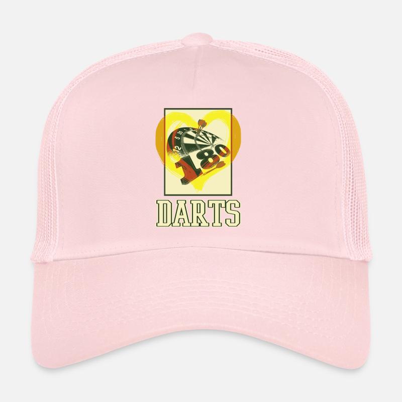 Fléchettes, jeu de fléchettes, jeu de fléchettes, fléchettes, joueurs de fléchettes Casquette trucker 