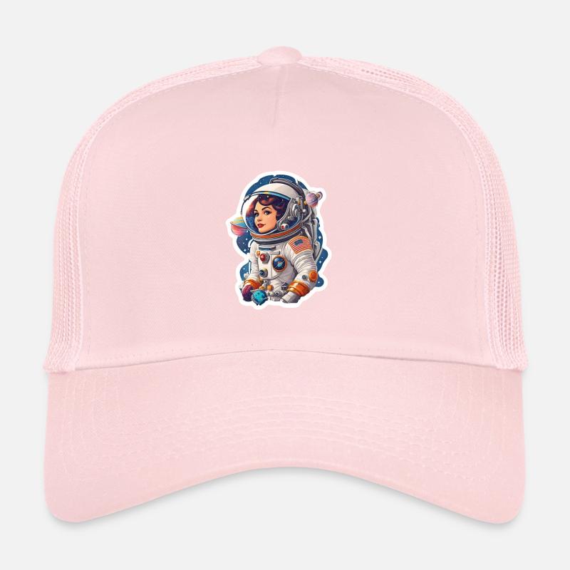 Femme astronaute de l’espace princesse rebelle Casquette trucker 