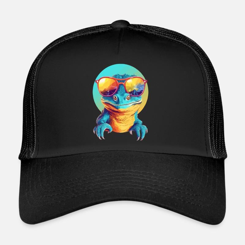Mali die Eidechse Trucker Cap