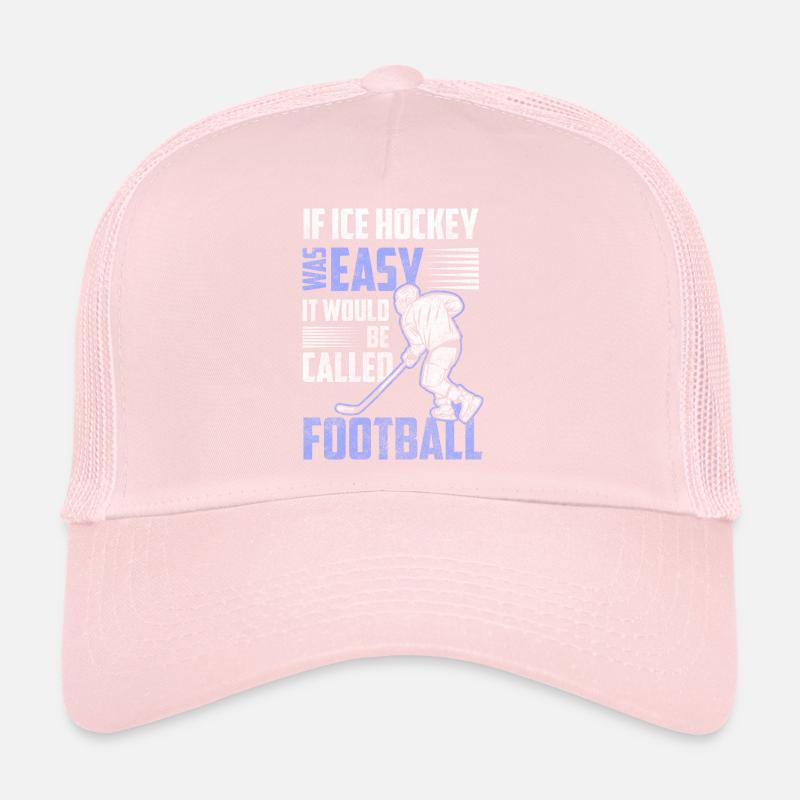 Eishockey Eishockeyschläger Schlittschuhe Trucker Cap