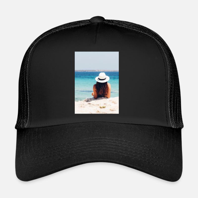 Summer - Casquette trucker - noir/noir