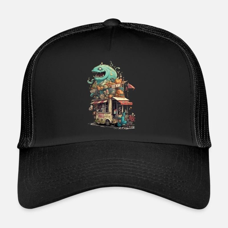 Monster Flea Market Stall Casquette trucker 