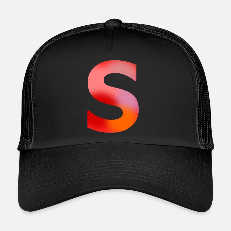 Lettre S Casquette trucker 