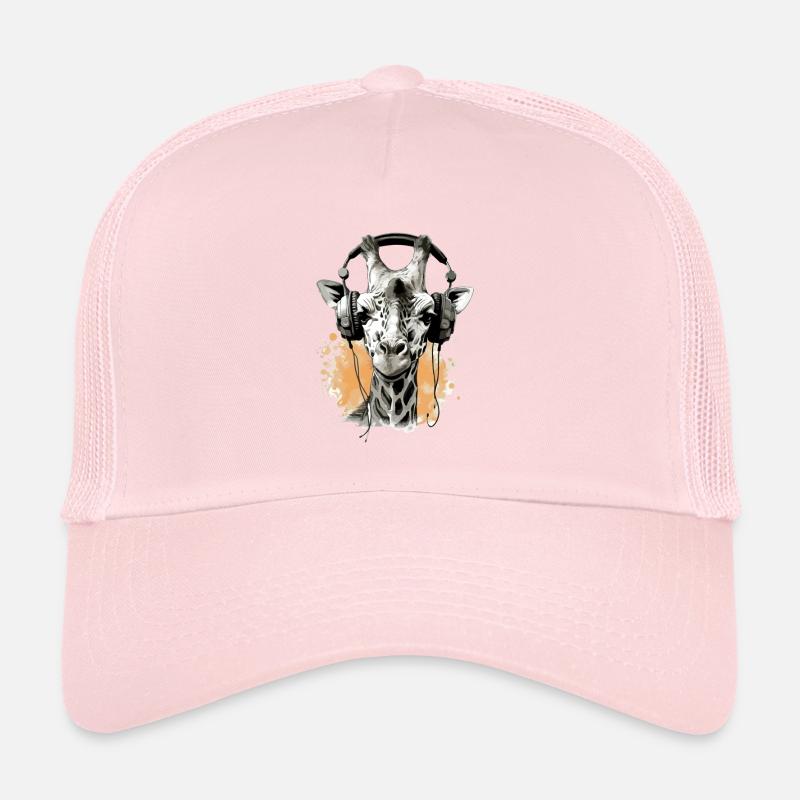 Gigi la girafe audiophile Casquette trucker 