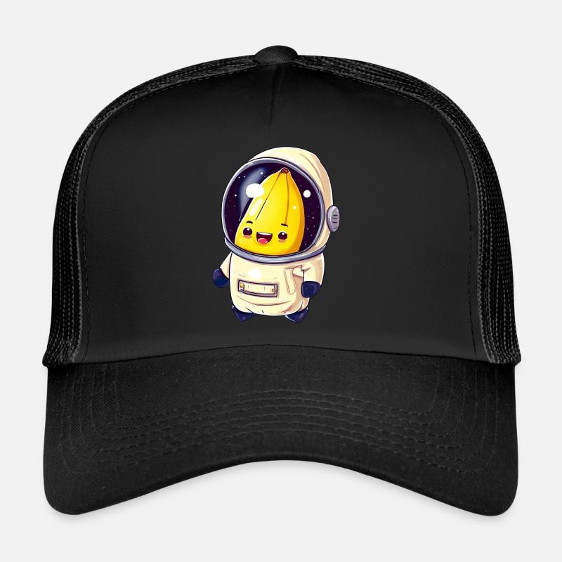 Banane Astronaut Kosmonaut Trucker Cap