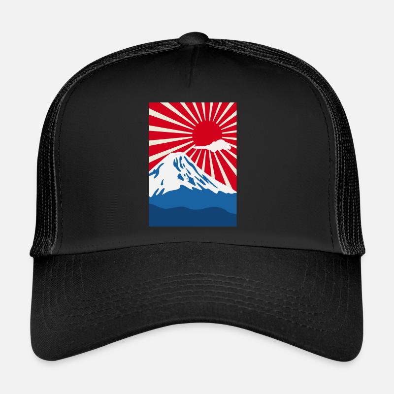 Mont Fuji Casquette trucker 