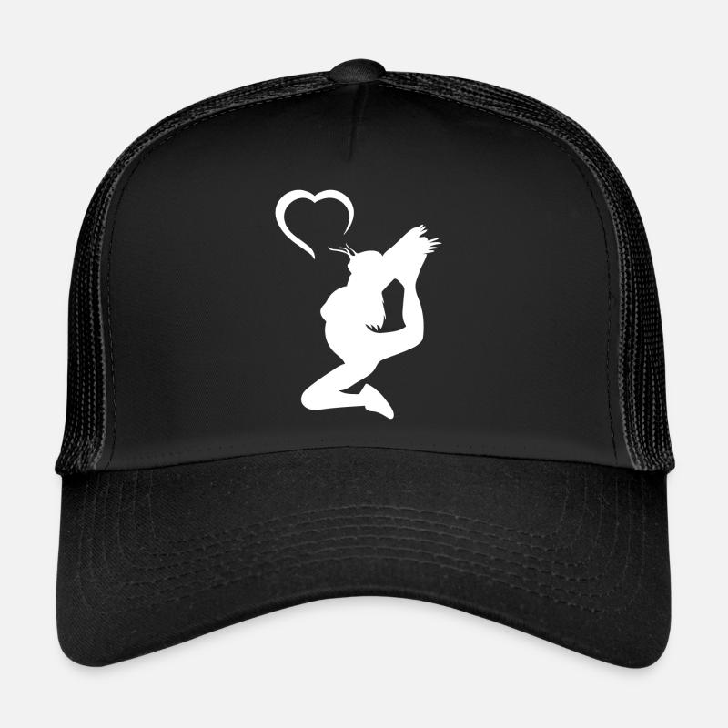 Dancing Dance Music - Trucker Cap - black/black
