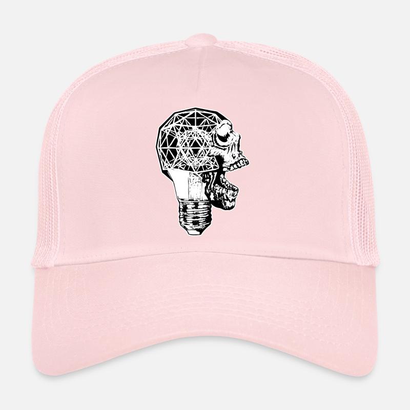Skull Bulb Trucker Cap