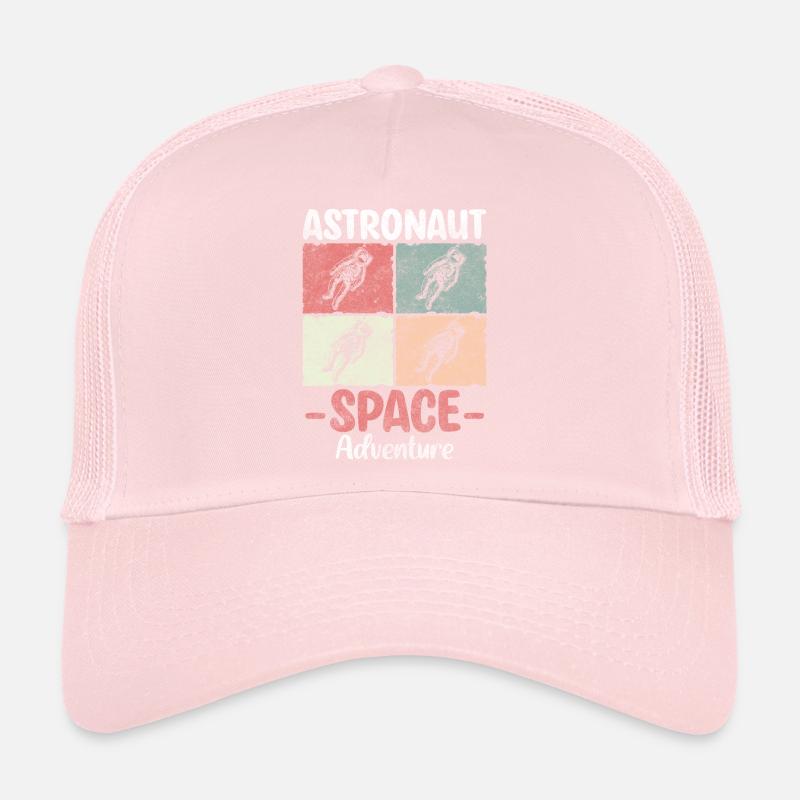 Astronaut Spaceship Star Cosmos Trucker Cap