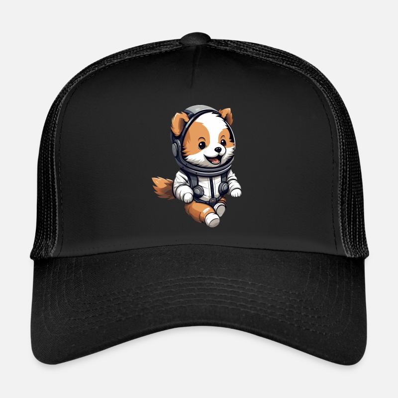 Space Dog Trucker Cap
