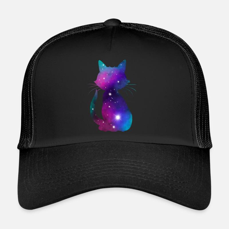 Chat Galaxy Casquette trucker 