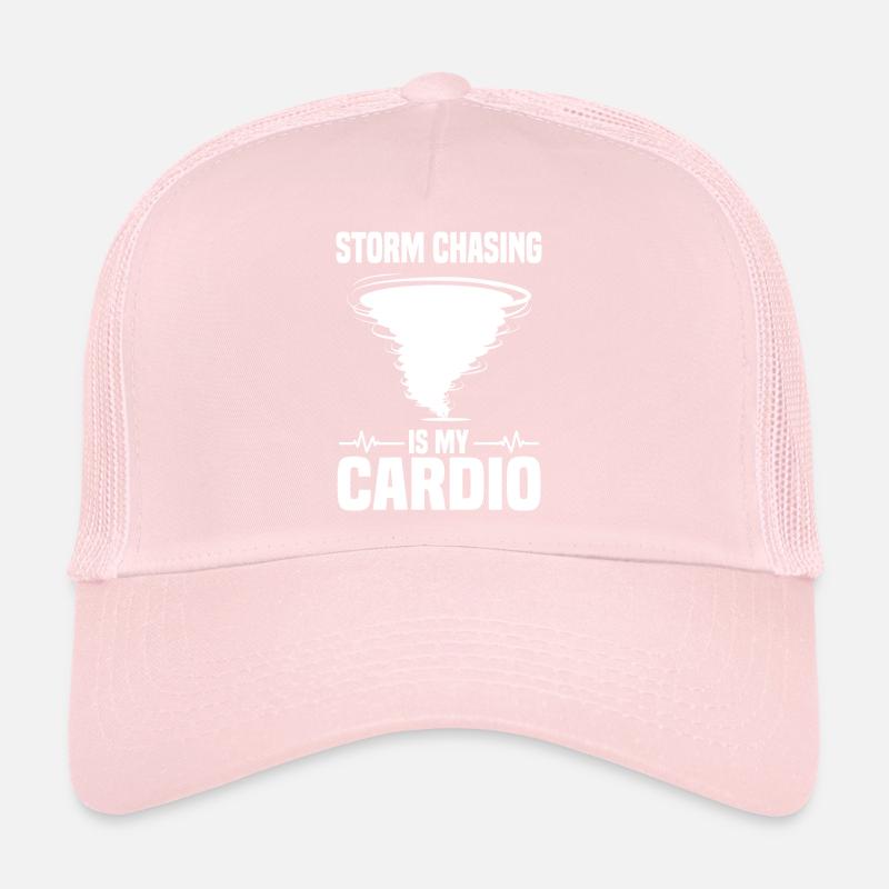 Sturmjäger Sprüche | Gewitter Meteorologe Geschenk Trucker Cap