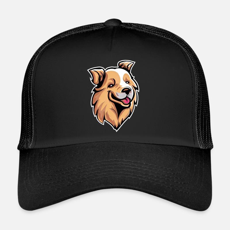 Chien Casquette trucker 