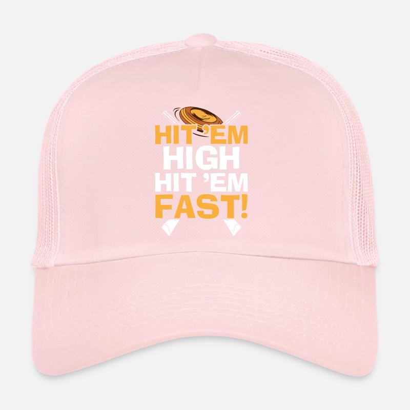 Hit 'Em High, Hit 'Em Fast! Trapshooting Skeet Sho Trucker Cap