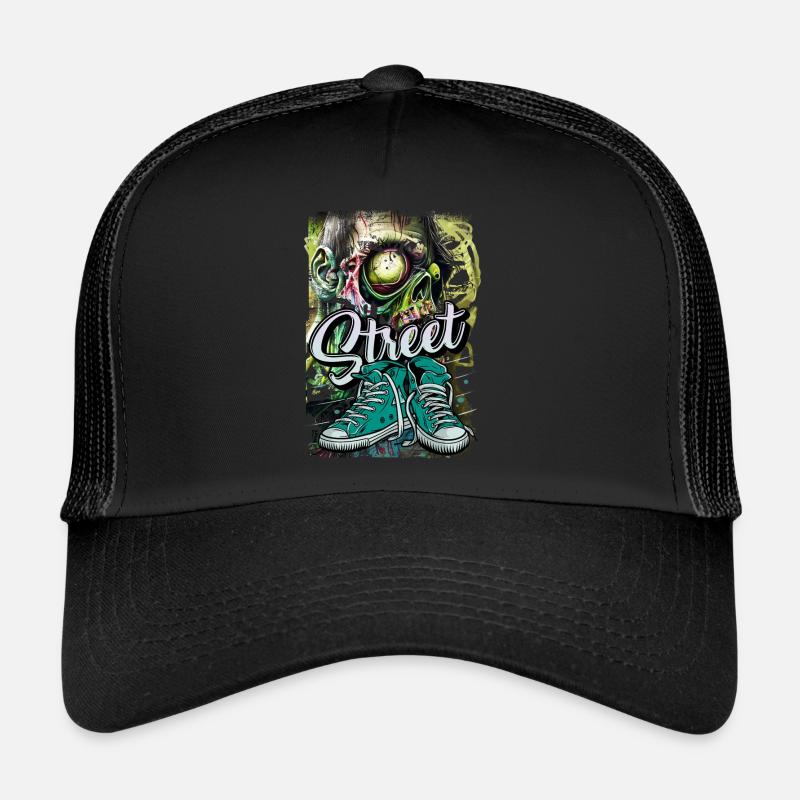 breakdance, hip-hop, rap, musique de danse, école de graffiti Casquette trucker 