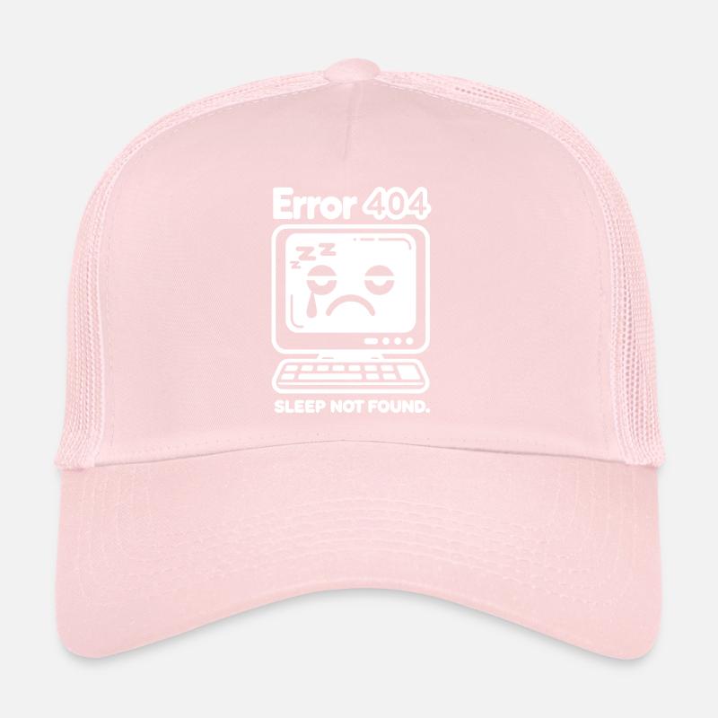 Error 404 Sleep Not Found Trucker Cap