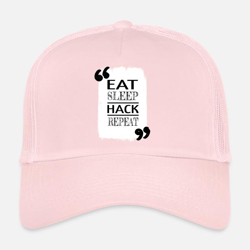 Idée cadeau Analyste Citation Heureuse Hacker Fingers Casquette trucker 