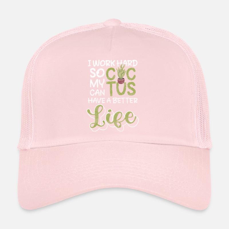 Plant Desert Prickly Trucker Cap