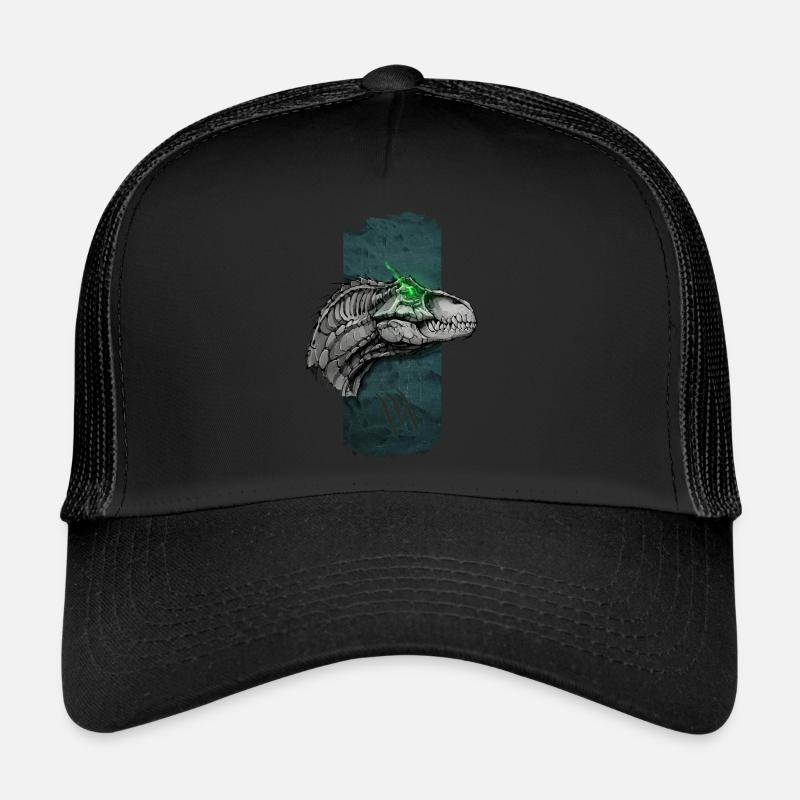 Ardent Raptor: The Glowing Gaze Trucker Cap
