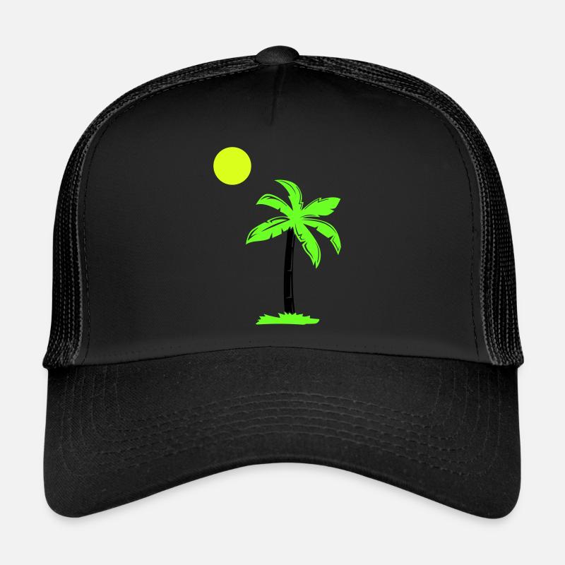 palmier Casquette trucker 