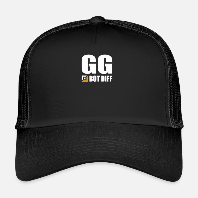 GG Mid Diff Gamer Gaming Trucker Cap