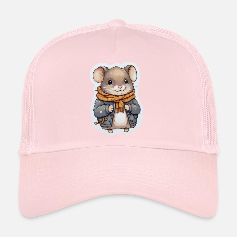 Souris pendant la saison froide Casquette trucker 