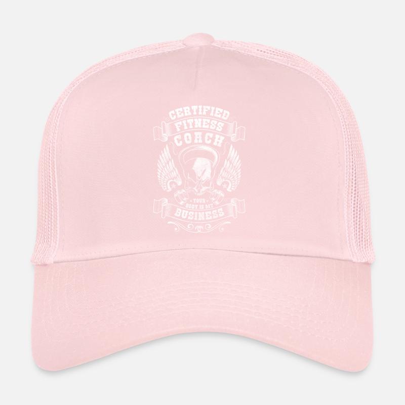 Trainer Muscles Pumping Bench Press Trucker Cap