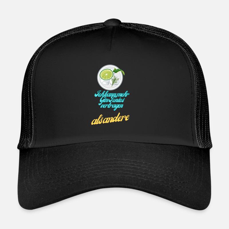 Dictons Chemise Je peux utiliser plus de gin tonics Casquette trucker 
