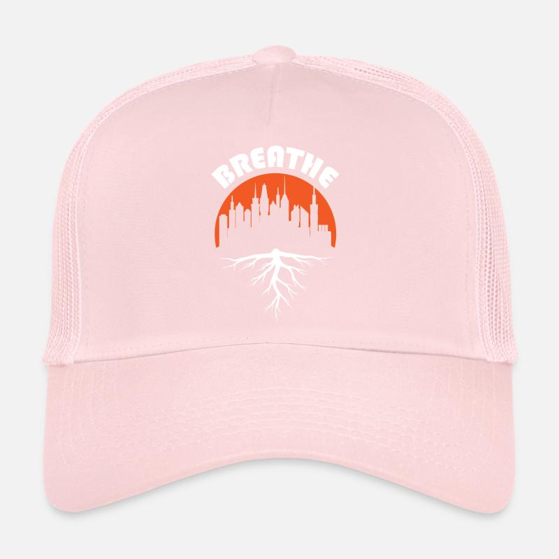 La forêt ou le bâtiment sauvent la nature Casquette trucker 