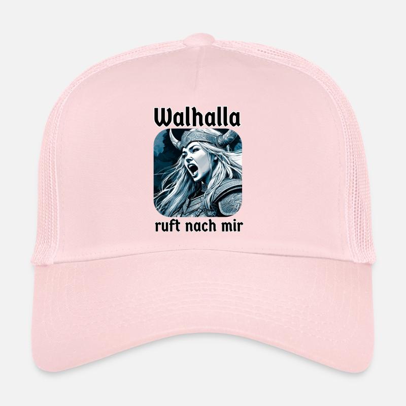 Shieldmaiden Valhalla is calling for me Trucker Cap