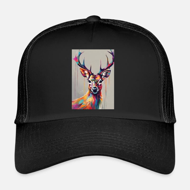 Hirsch bunt Trucker Cap