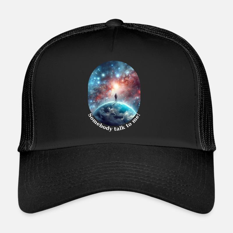 Jemand redet mit mir Trucker Cap