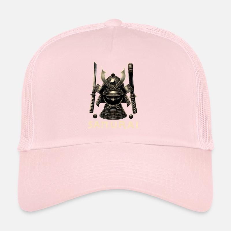 Casque de samouraï et katana Casquette trucker 