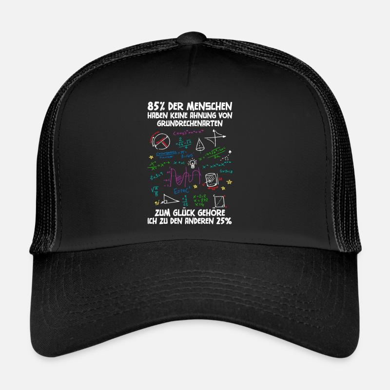 85 % n’ont aucune idée de l’arithmétique de base Casquette trucker 