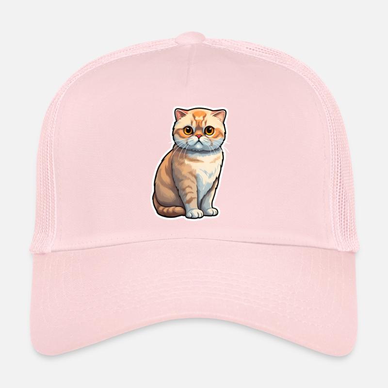 Scottish Fold Katze Trucker Cap