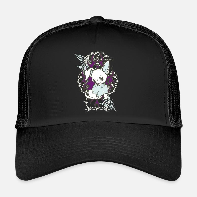 spitz - Trucker Cap - Schwarz/Schwarz