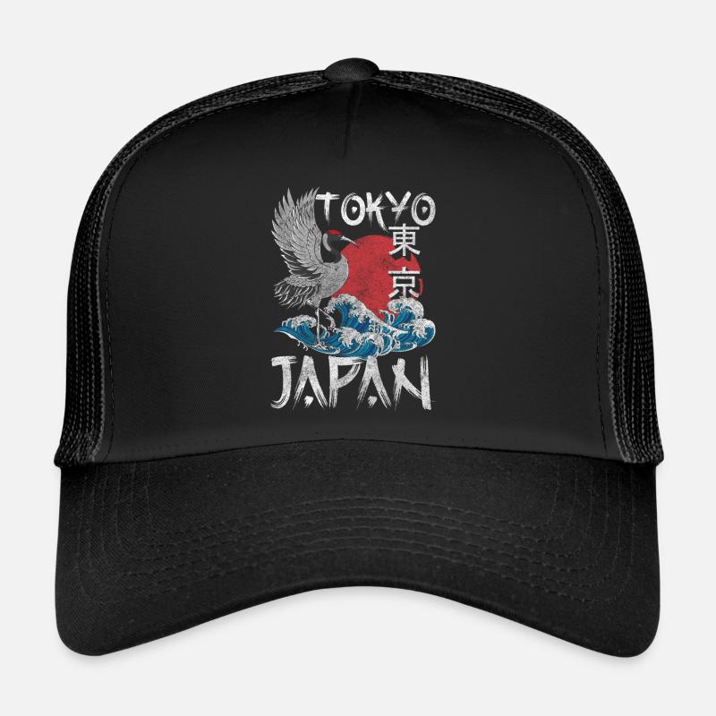 Asien Stadt Abenteuer Städtetrip Trucker Cap
