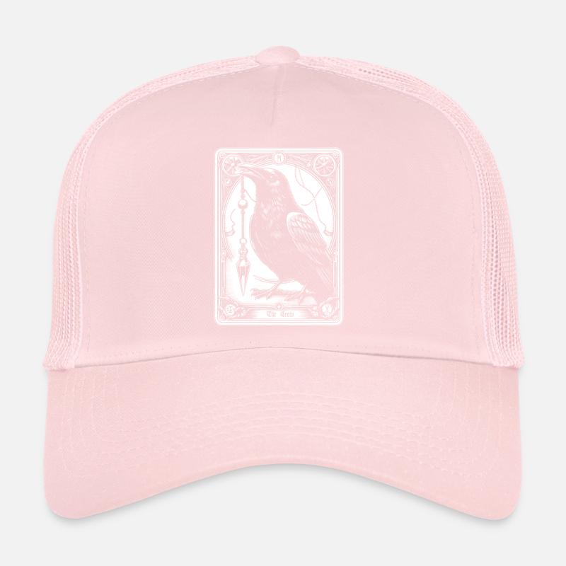 Raven Pendulum Tarot Trucker Cap