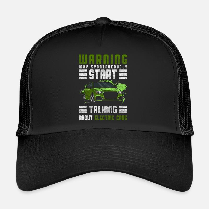 Electricity Electromobility Innovation Modern Trucker Cap