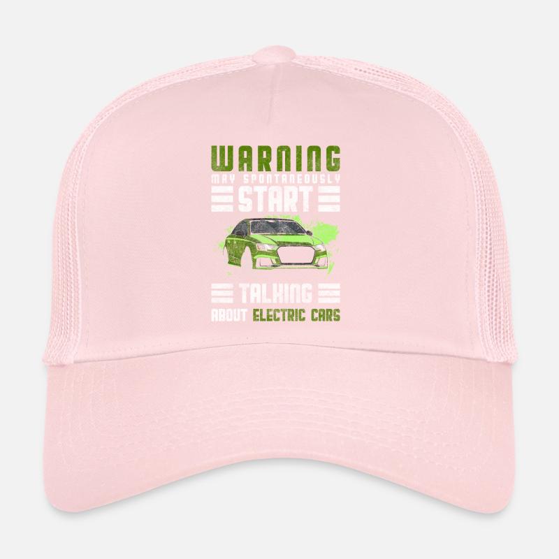 Electricity Electromobility Innovation Modern Trucker Cap