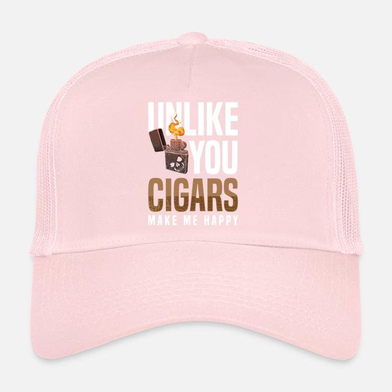 Fumeurs Fumée de tabac Casquette trucker 