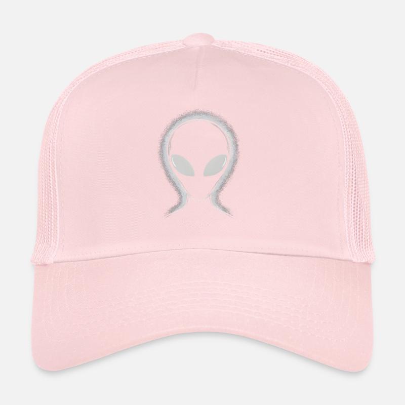 Alien Face Trucker Cap