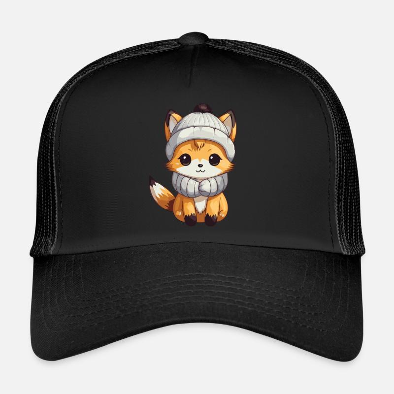 Fox Winter Comic Trucker Cap