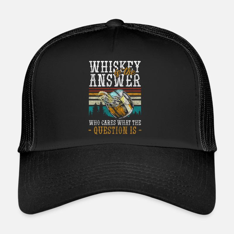 Les amateurs de rhum célèbrent les glaçons Casquette trucker 