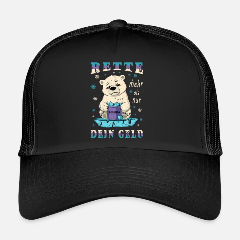 Saving Polar Bears Trucker Cap