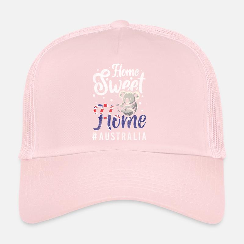 Down Under Travel Flag Exotic Trucker Cap